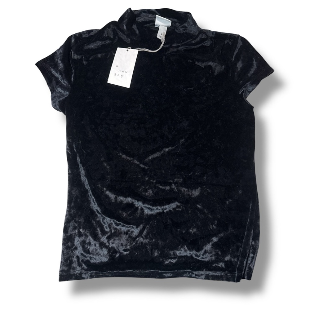 Black Velvet Women's Top